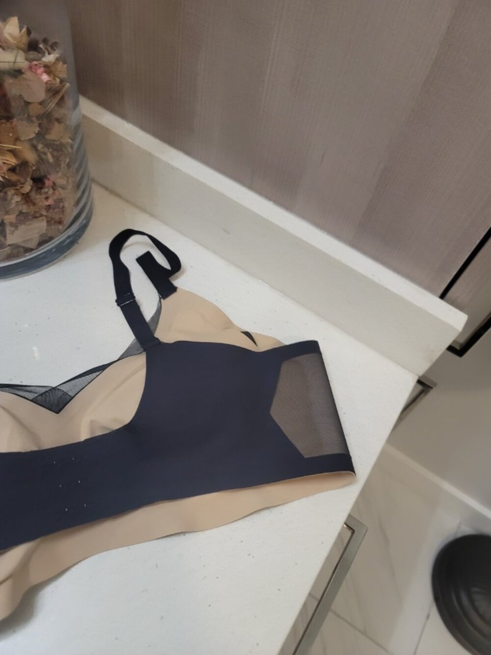 Honeylove Crossover Bra Black/Nude Size Size Xl  Convertible Straps - Picture 4 of 10